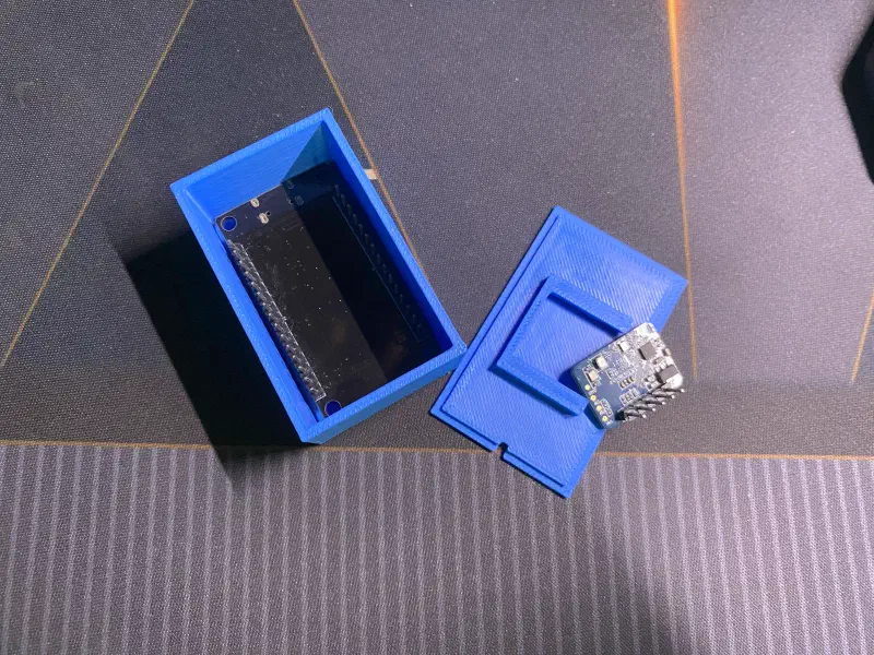 First attempt prints with the new structure